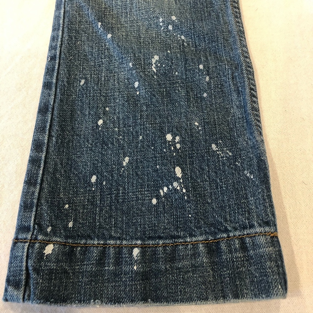 JUICY COUTURE Low Rise 00’s Cropped Blue Jeans - Picture 4 of 8